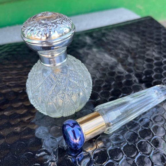 Other - Empty 1.67oz spray perfume bottle and icicle shaped spray bottle.